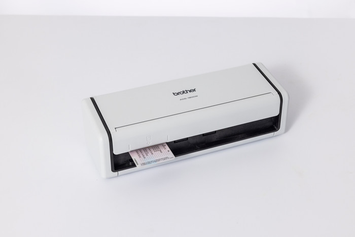 Brother ADS-1800W Scanner product in use