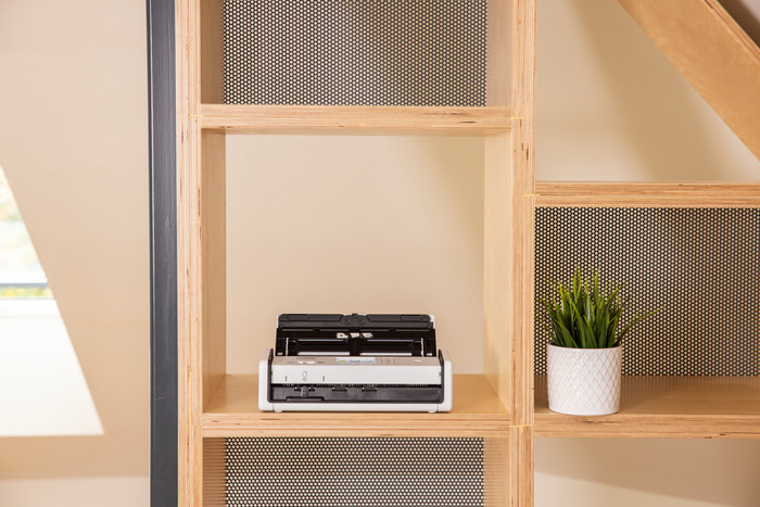 Brother ADS-1800W Scanner product in use