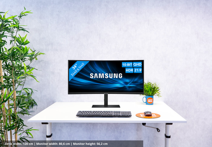 Samsung ViewFinity LS34C652UAUXEN visual Coolblue 1