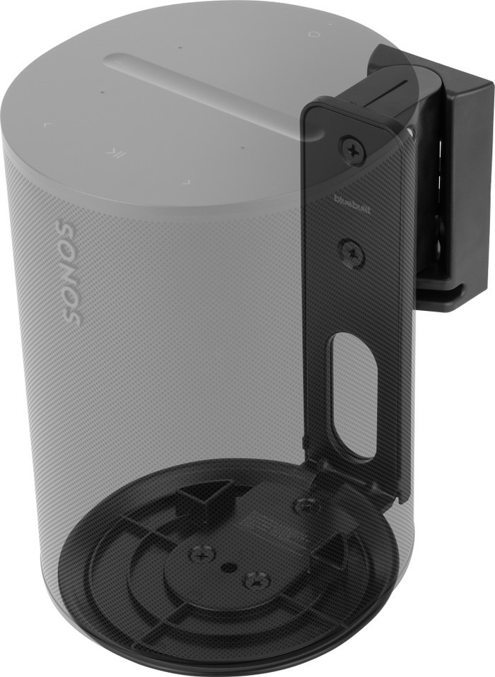 BlueBuilt Wall Mount Pair for Sonos Era 100 Black front