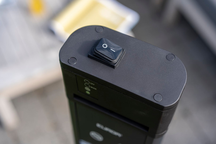 Eurom Q-Tower 2000 RCD produit à l'usage