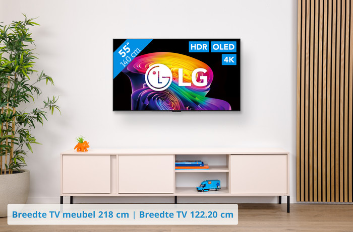 LG OLED 55" C6 (2026) visual Coolblue 1