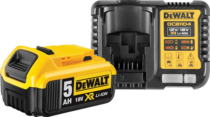 DeWalt DCB184-XJ 18V 5,0 Ah Accu + XR Multivoltage Main Image