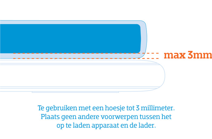 BlueBuilt Draadloze Oplader 10W Zwart visual Coolblue 2
