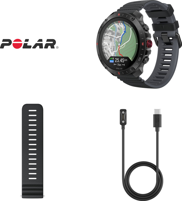 Polar Grit X 2 Pro Zwart detail