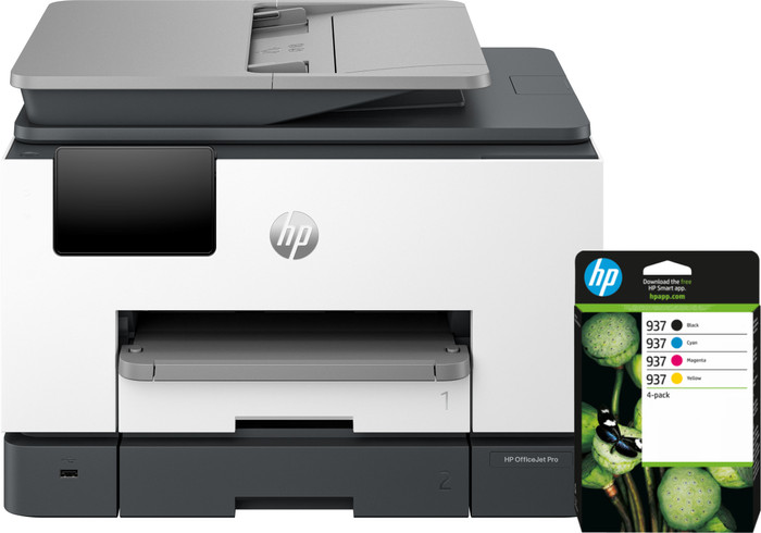 HP OfficeJet Pro 9132e + 1 Set Extra Cartridges Main Image