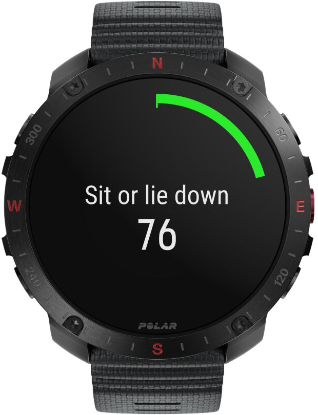 Polar Grit X 2 Pro Zwart voorkant