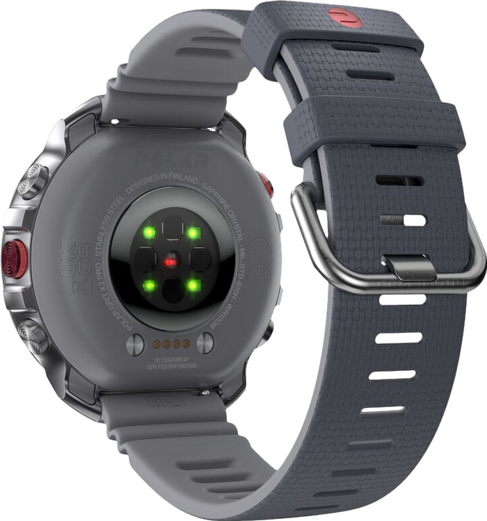 Polar Grit X 2 Pro Argent arrière