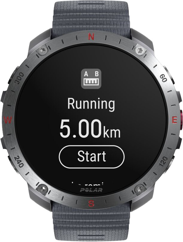 Polar Grit X 2 Pro Argent avant