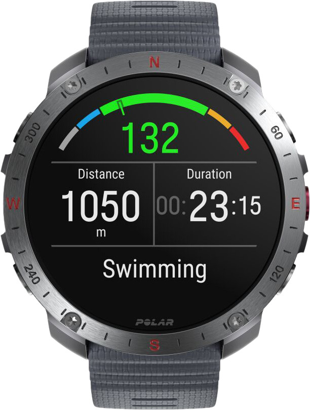 Polar Grit X 2 Pro Argent avant