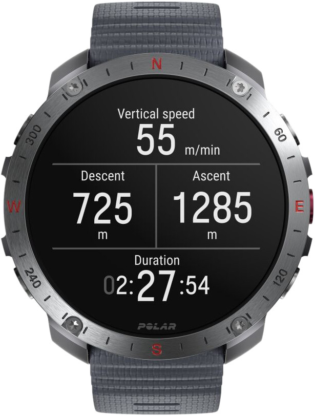 Polar Grit X 2 Pro Argent avant