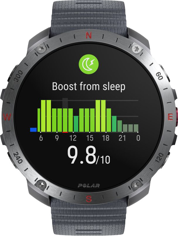 Polar Grit X 2 Pro Argent avant