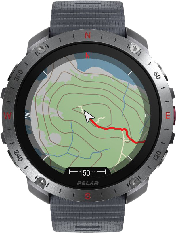 Polar Grit X 2 Pro Argent avant