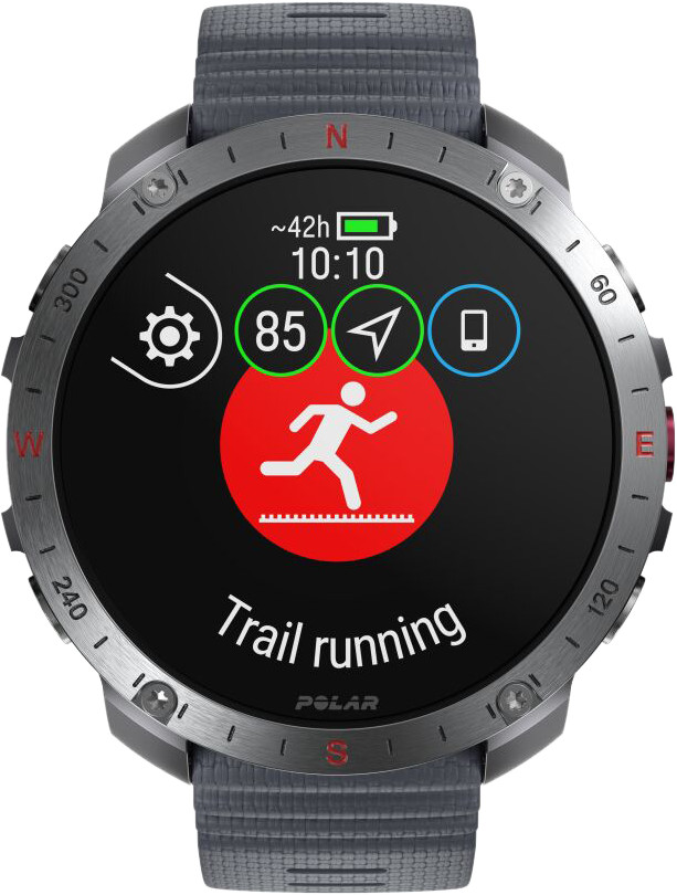 Polar Grit X 2 Pro Argent avant