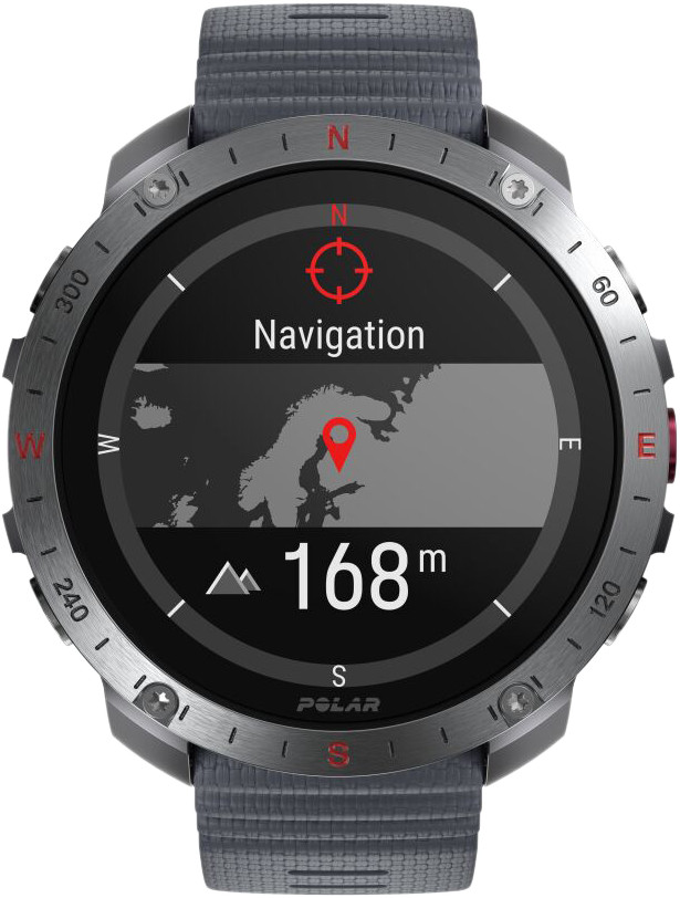 Polar Grit X 2 Pro Argent avant