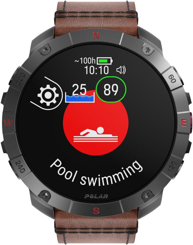 Polar Grit X 2 Pro Titane avant