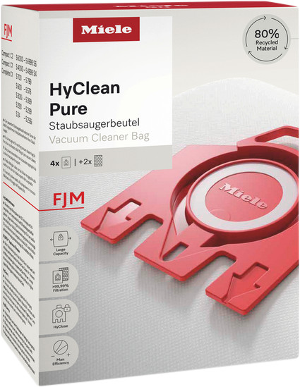 Miele FJM HyClean Pure (4 units) packaging