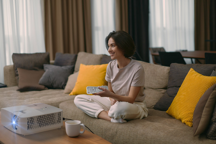 Optoma UHD35STX produit à l'usage