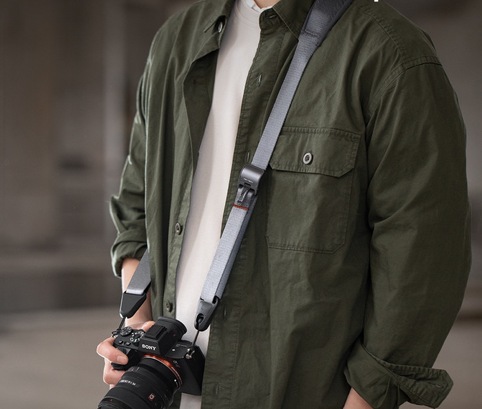 PGYTECH Bandoulière Noir produit à l'usage