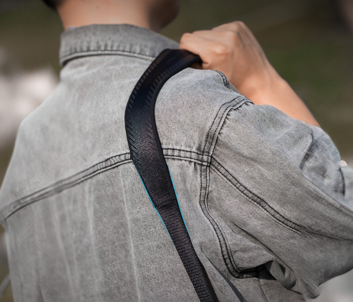 PGYTECH Bandoulière Noir produit à l'usage