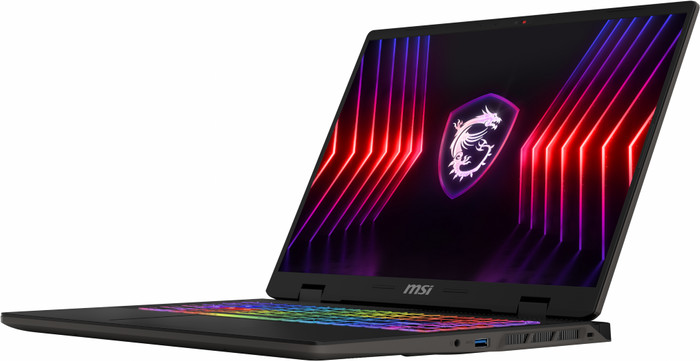 MSI Sword 16 HX B14VFKG-016BE Azerty rechterkant