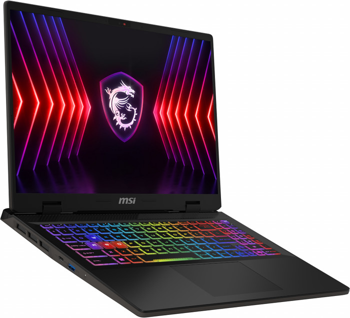 MSI Sword 16 HX B14VFKG-016BE Azerty linkerkant