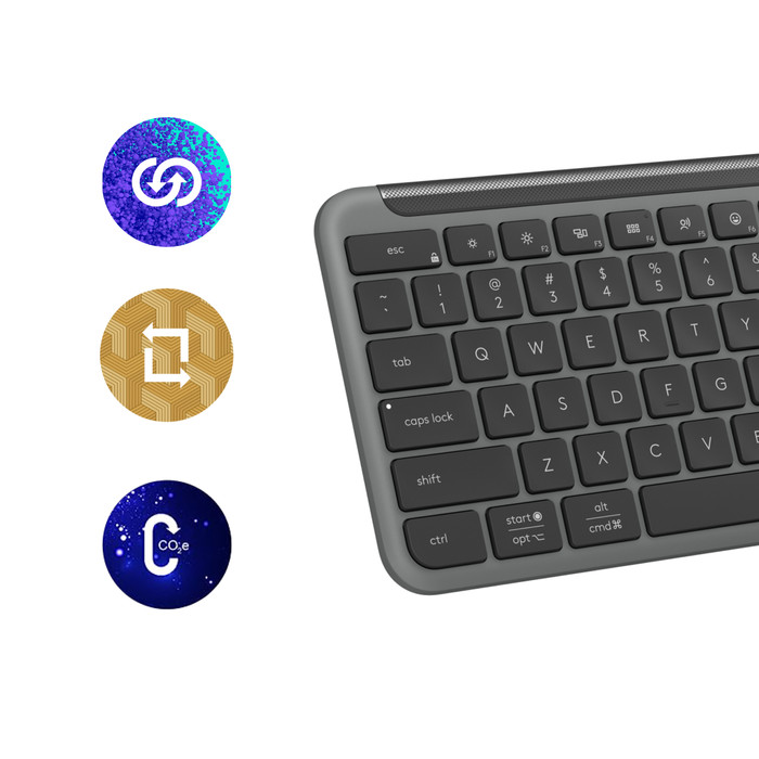 Logitech Signature Slim K950 Draadloos Toetsenbord Azerty Zwart visual leverancier