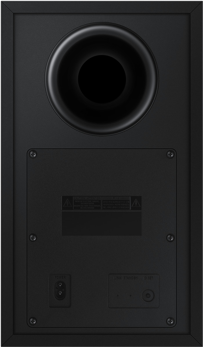 Samsung 50" The Frame LS03FA (2025) + Samsung HW-S701D Wit (2024) achterkant