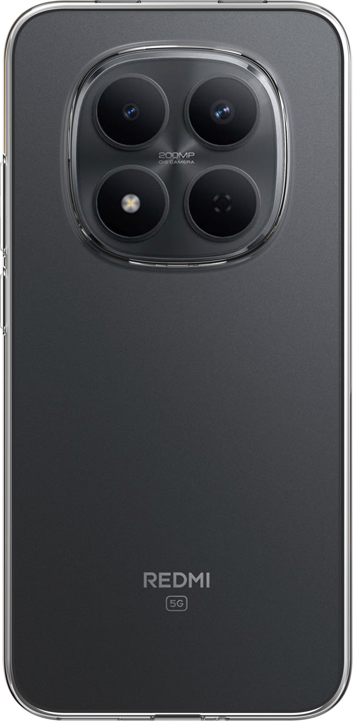 Just in Case Soft Design Xiaomi Redmi Note 15 Pro 5G Back Cover Transparant Main Image