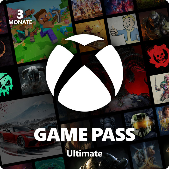 Xbox Game Pass Ultimate 3 maanden - Digitaal voorkant