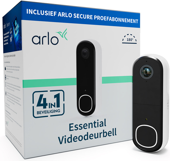 Arlo 2K Wireless Video Doorbell packaging