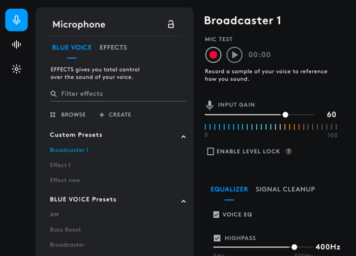 Logitech G Yeti Orb Condenser RGB Microphone Black product in use