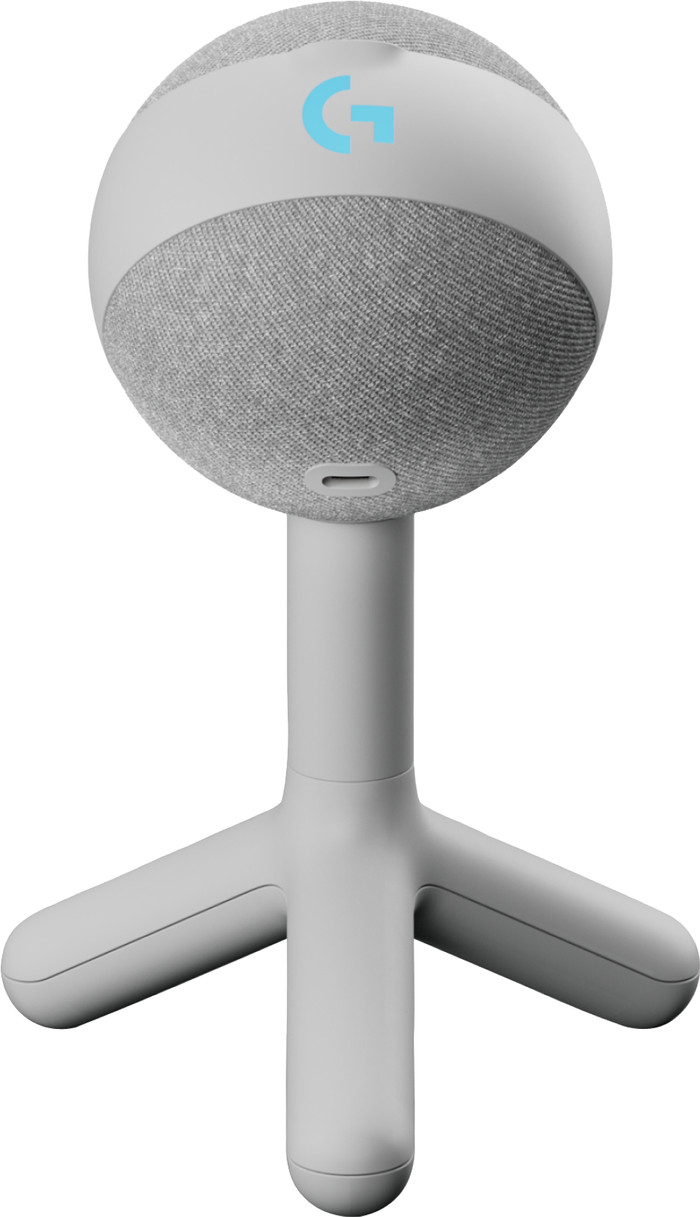 Logitech G Yeti Orb Condenser RGB Microphone White left side