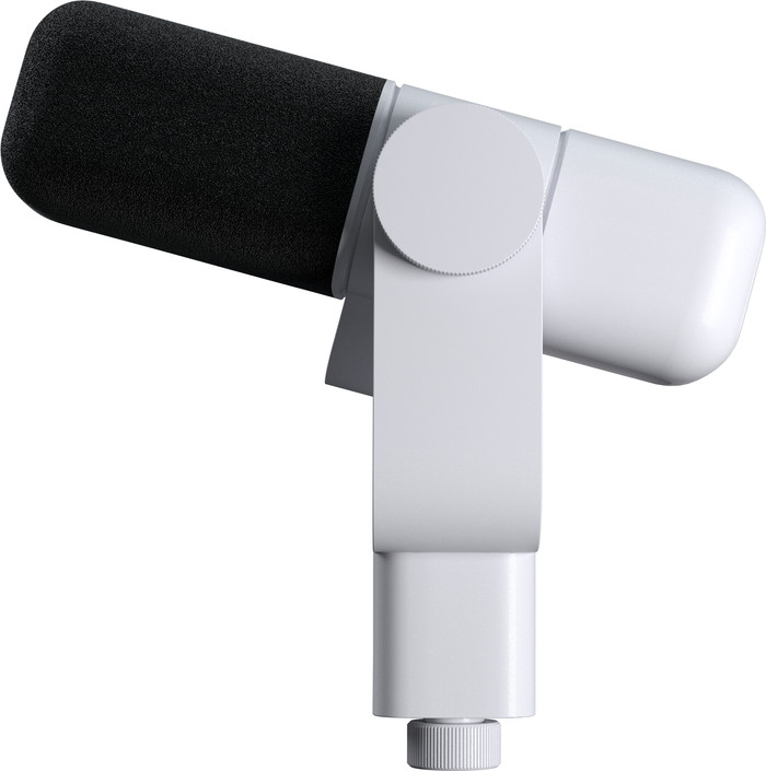 Logitech G Yeti Studio Active Dynamic XLR Microphone Blanc côté droit