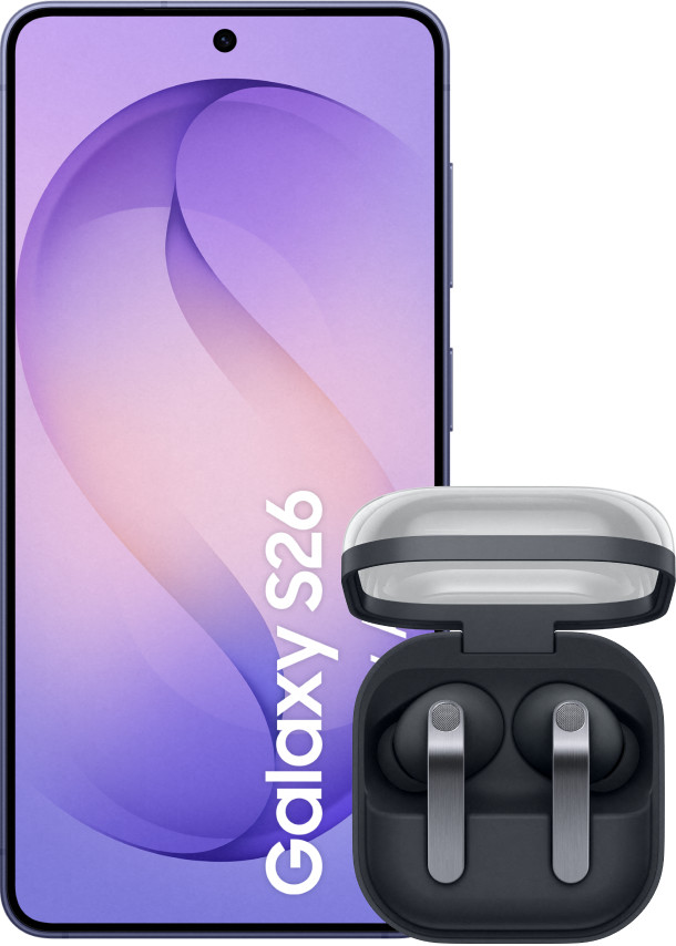 Samsung Galaxy S26 256GB Donkerblauw 5G + Samsung Galaxy Buds4 Pro Zwart Main Image