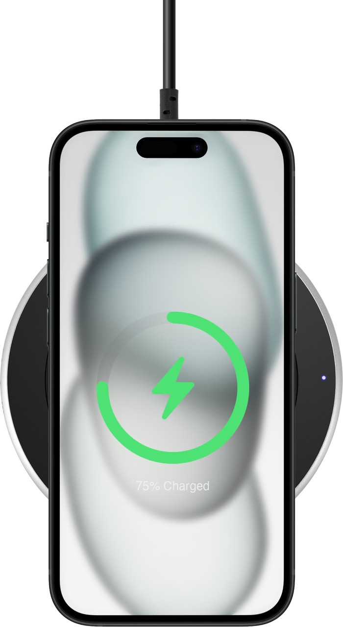 BlueBuilt Draadloze Oplader 10W Zwart bovenkant