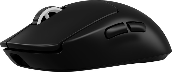 Logitech G PRO X Superlight 2 LIGHTSPEED Wireless Gaming Mouse Black left side