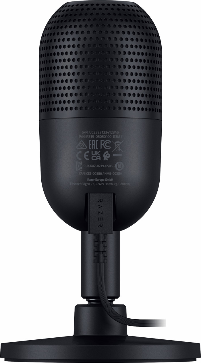 Razer Seiren V3 Mini Microphone Black back