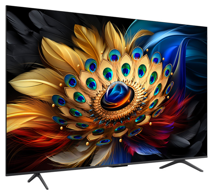 TCL QLED 55C61B (2024) linkerkant
