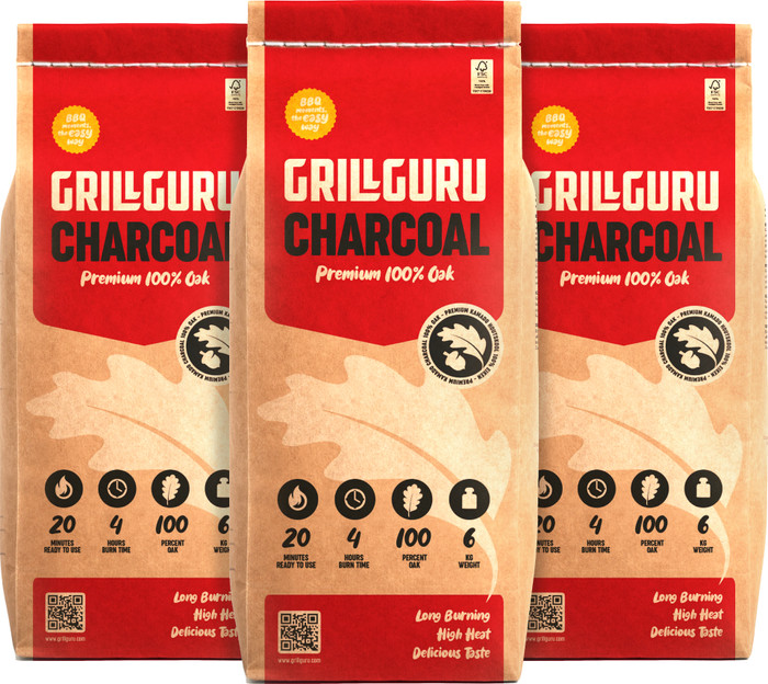 Grill Guru Charbon Lot de 3 Main Image