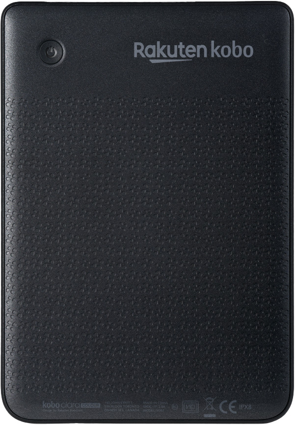 Kobo Clara Colour Zwart achterkant