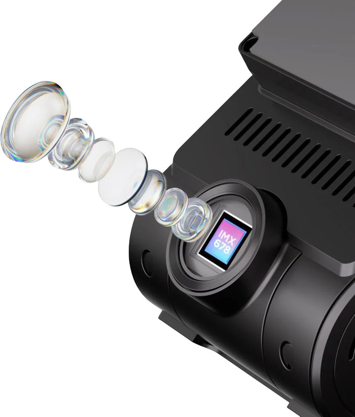 Viofo A229 Pro 3CH 4K Wifi GPS détail