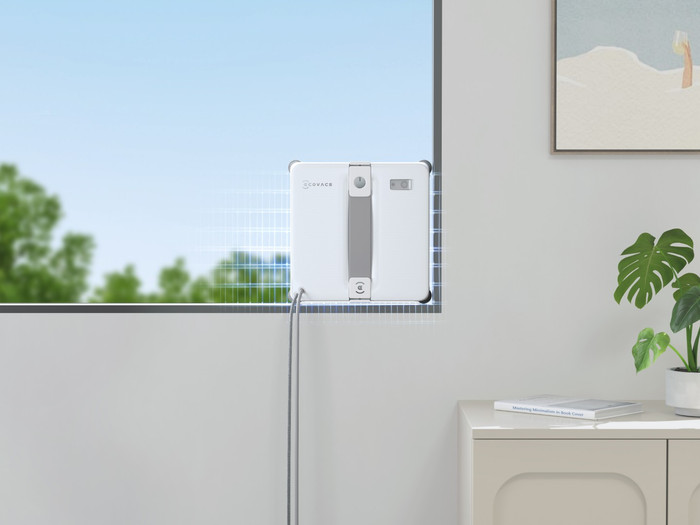 Ecovacs WINBOT mini 2 product in gebruik