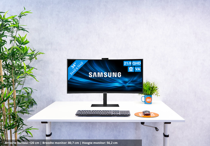 Samsung ViewFinity LS34C652VAUXEN visual Coolblue 1