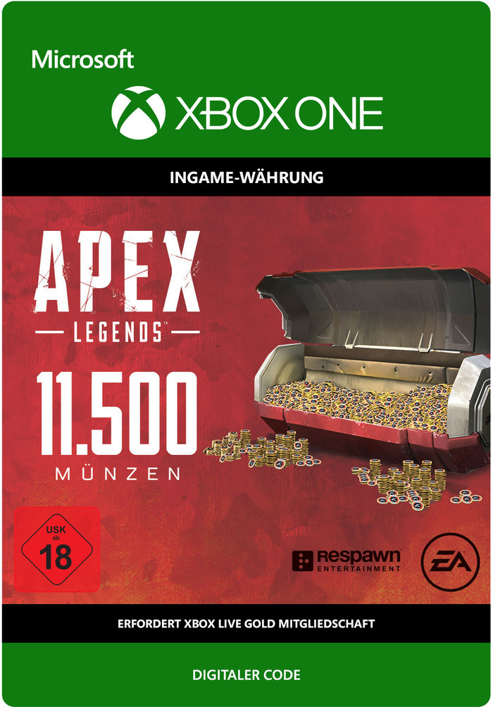 APEX Legends: 11500 Coins Xbox One - Digitaal voorkant