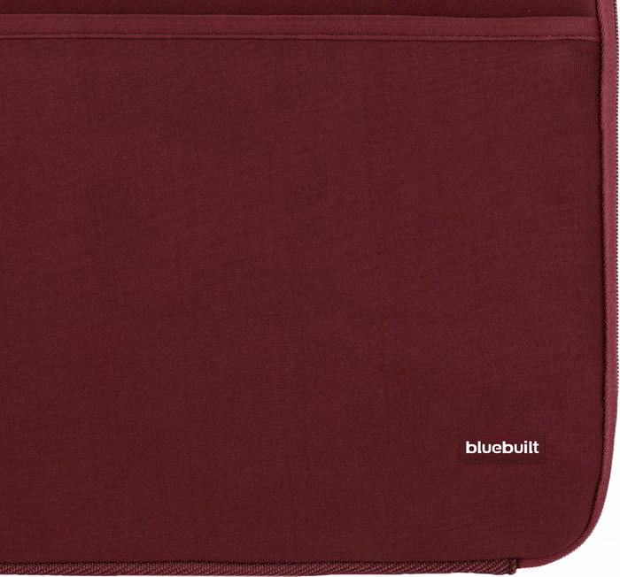 BlueBuilt Laptop Sleeve Width 36cm 15 - 16 inches S Red detail