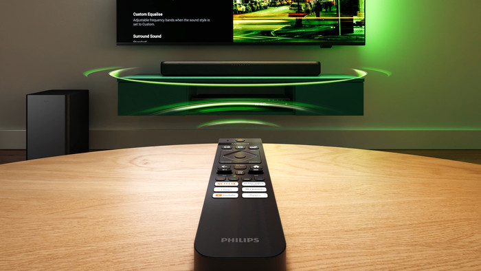 Philips Ambilight 55" PUS8000 4K (2025) + Philips TAB5309 produit à l'usage