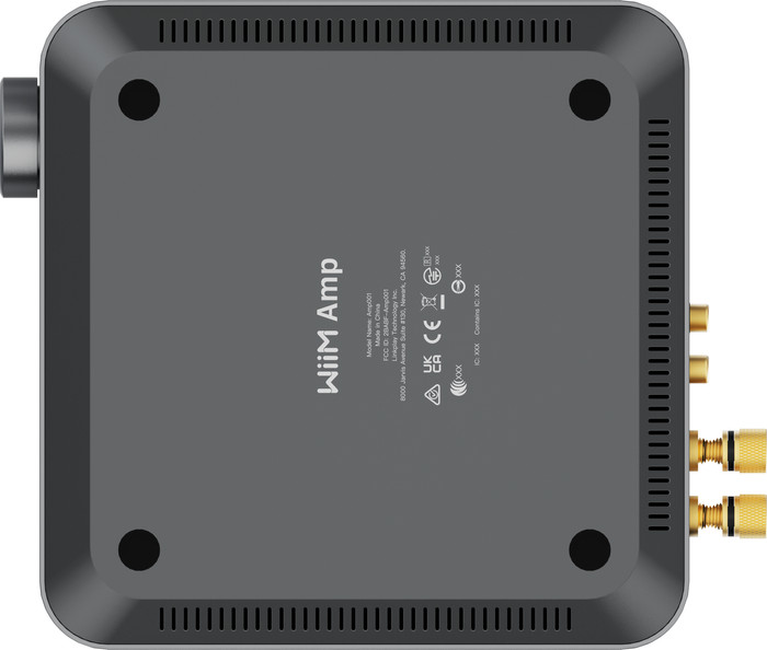 WiiM Amp Gris dessous
