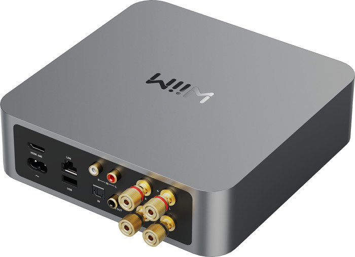 WiiM Amp Gris côté droit