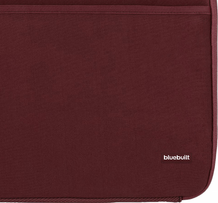 BlueBuilt Housse pour Ordinateurs Portables Largeur 37 cm 15-16 Pouces M Rouge détail